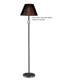 IL30690  Elena Crystal 140cm Floor Lamp 1 Light